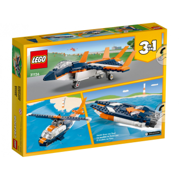 LEGO(R) CREATOR 31126 Odrzutowiec naddźwiękowy